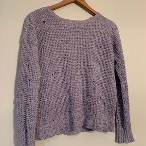 American Eagle Outfitters Purple Sweater